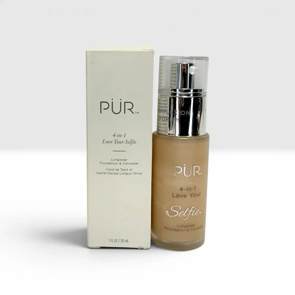 PÜR MINERALS 4-in-1 Love Your Selfie Foundation & Concealer 1 Fl Oz -TN3?